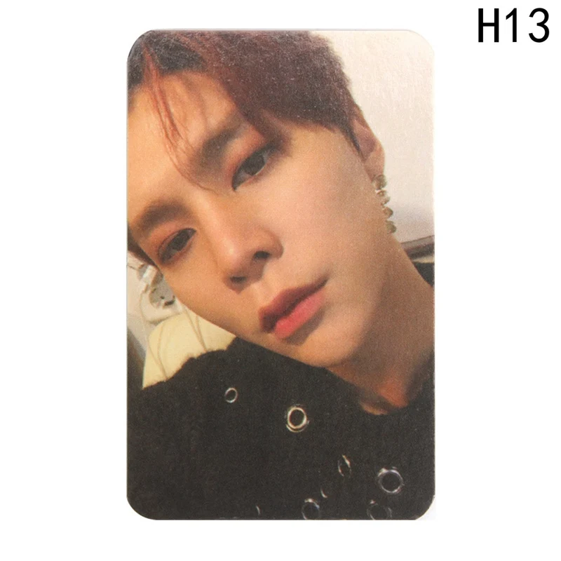 H13 Эмпатия бумага новое поступление популярная многоцветная версия NCT 127 плакат карта автограф Фотокарта самодельные фото карты - Цвет: H13