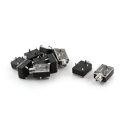 

3.5mm Stereo Audio Jack Metal PCB Panel Mount Socket Connector