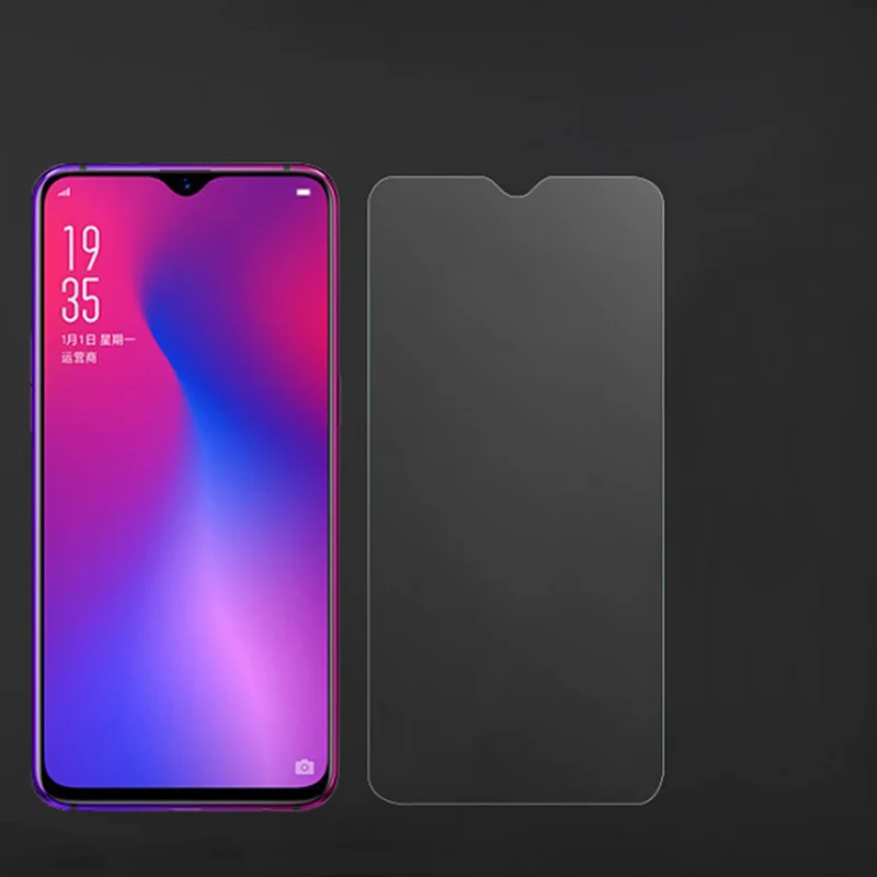 2.5D полное покрытие 9H матовое закаленное стекло для OPPO F7 F9 R15 R17 Pro Dream A83 A79 A59 A73 A53 защита экрана против отпечатков пальцев