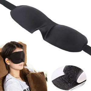 3D Губка для сна с эффектом памяти, маска для сна для путешествий, маска для сна, маска для сна с завязанными глазами, cache yeux masque de nuit - изображение