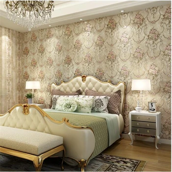 

beibehang American style deep embossed non-woven AB version of the striped papel de parede wallpaper living room TV background
