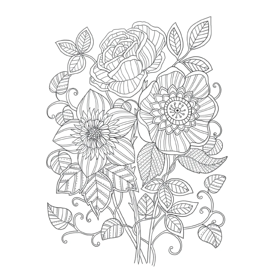 Lost Garden Art Coloring Notepad Colouring Book For Children Adults Relieve Stress Drawing Antistress Books Gift In From Office School