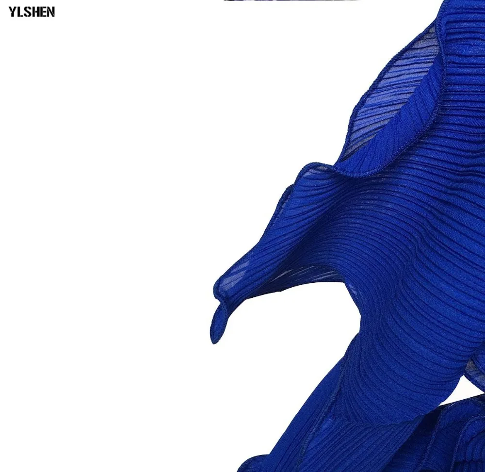 New African Dresses for Women Dashiki Falbala African Dress Clothes Bazin Riche Sexy Pleat V-neck Long Africa Maxi Dress Woman 29