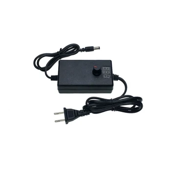 

Adjustable AC To DC 3V-12V 9V-24V Universal Adapter With Display Screen Voltage Regulated Power Supply Adatpor 3 12V US Plug