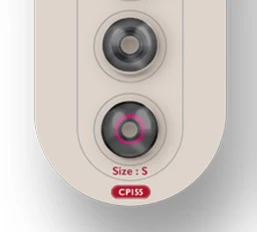 CP155-S Dunu SpinFit CP155 патентованный силиконовый наушник для замены 5,5 мм Насадка Dia наушники-вкладыши 1 пара(2 шт - Цвет: CP155-S