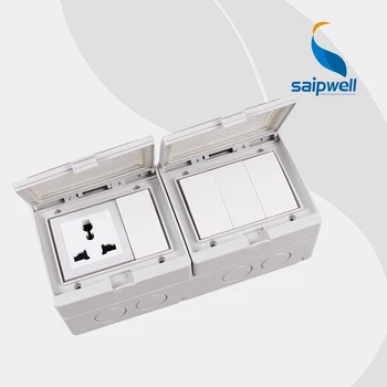 

High Quality Four-Position Switch with One GB Socket /Surface Mount Waterproof Socket (SPL-U4S)