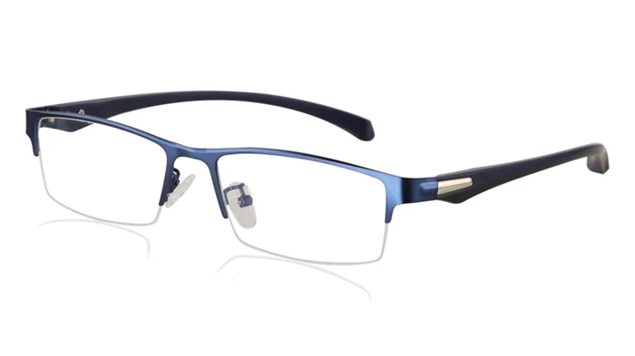Новинка, полуоправа, солнечные фотохромные очки для близорукости, оптические мужские очки для студентов, близорукие очки, очки по рецепту-1,0-4