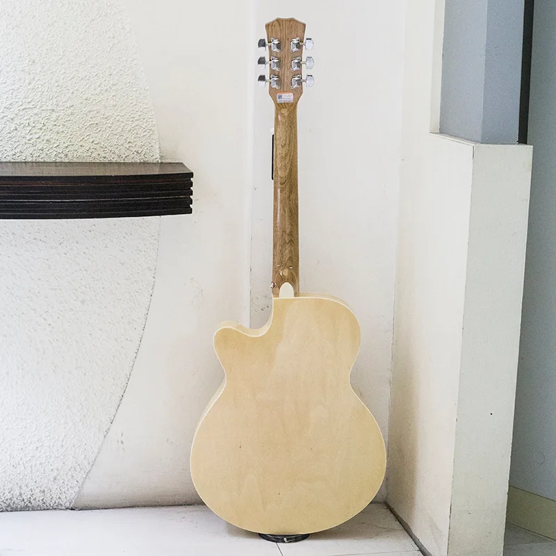 40 дюймов в народном стиле ультра тонкий корпус гитары деревянная гитара