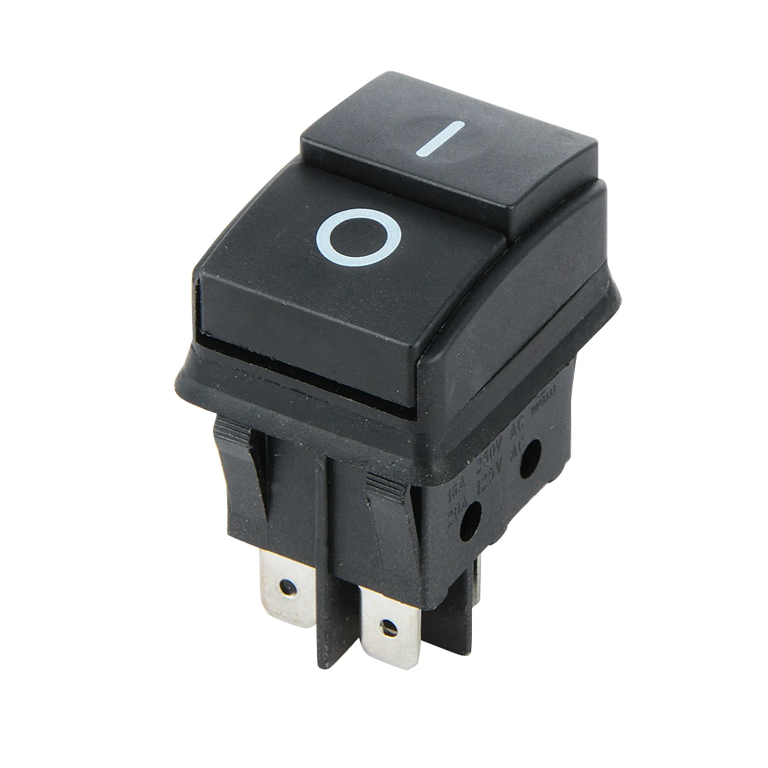 

1pc 16A 250V Mini 4PIN Boat Rocker Waterproof Switch dual button Rocker on off Micro switch