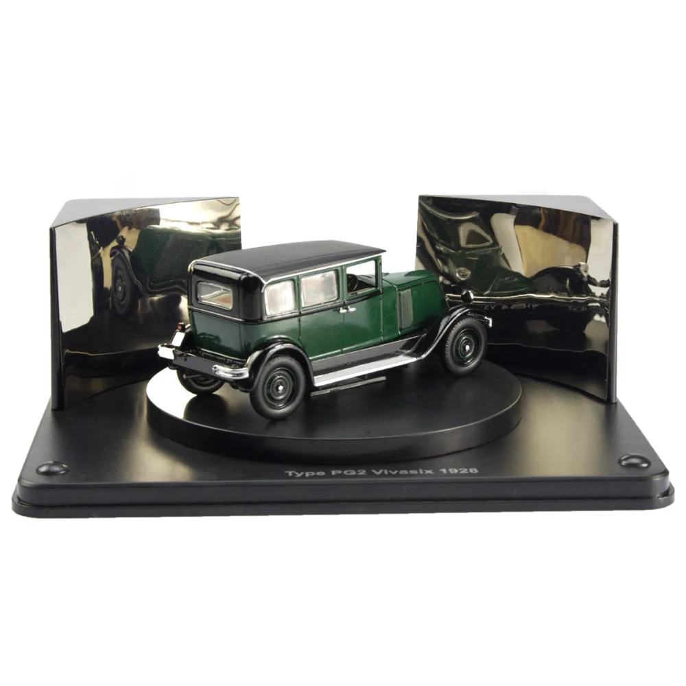 Type PG2 Vivasix 1928 Green 1:43 RENAULT Collections Display Car Model 
