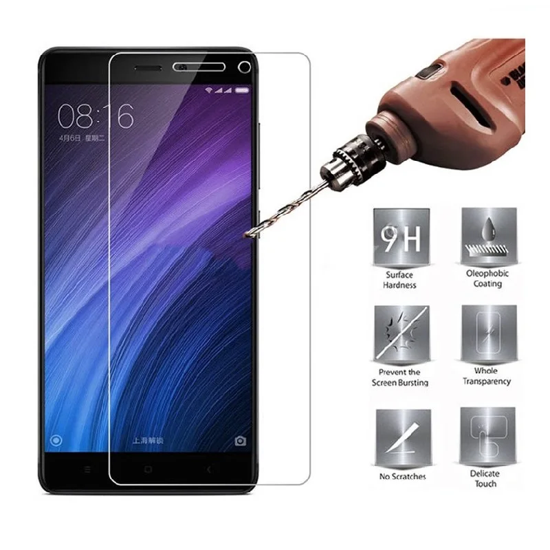 

2pcs Xaomi Xiomi Redmi 4 Pro Protective Glass For Xiaomi Redmi 4 Pro Glass Redmi 4 Tempered Glass Screen Protector Film Foil