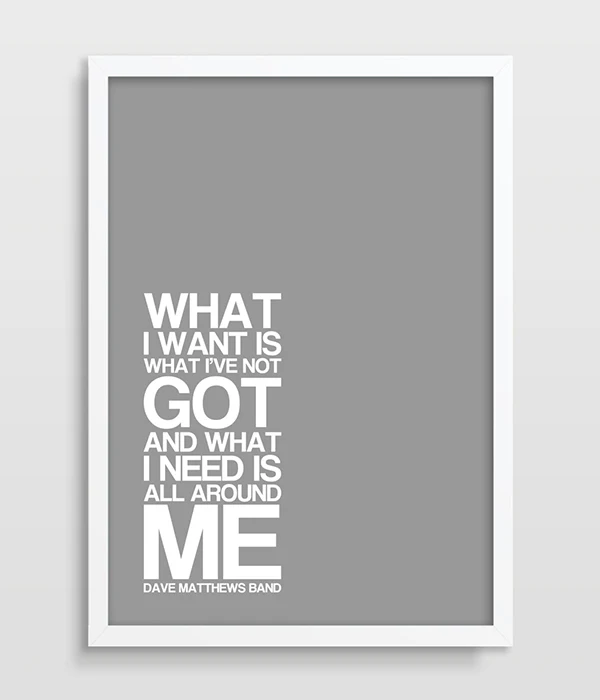 Jimi Thing - Dave Matthews Band - Music Lyrics - Song Poster - DMB - Wall Decor - Typography Print-1