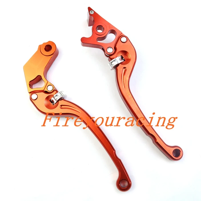 Motocicleta freno Palancas де embrague para Honda CB-1 cb400 SF 1992-1998 VTEC 2002-2013 CBR /VTR/NSR/Hornet 250 - Цвет: orange one pair