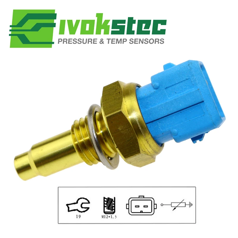 

Temperature Temp Sensor For Fiat Panda Palio Tipo Croma Tempra Punto Coupe Seicento Cinquecento 0.9 1.1 1.2 1.8 2.0 60806379