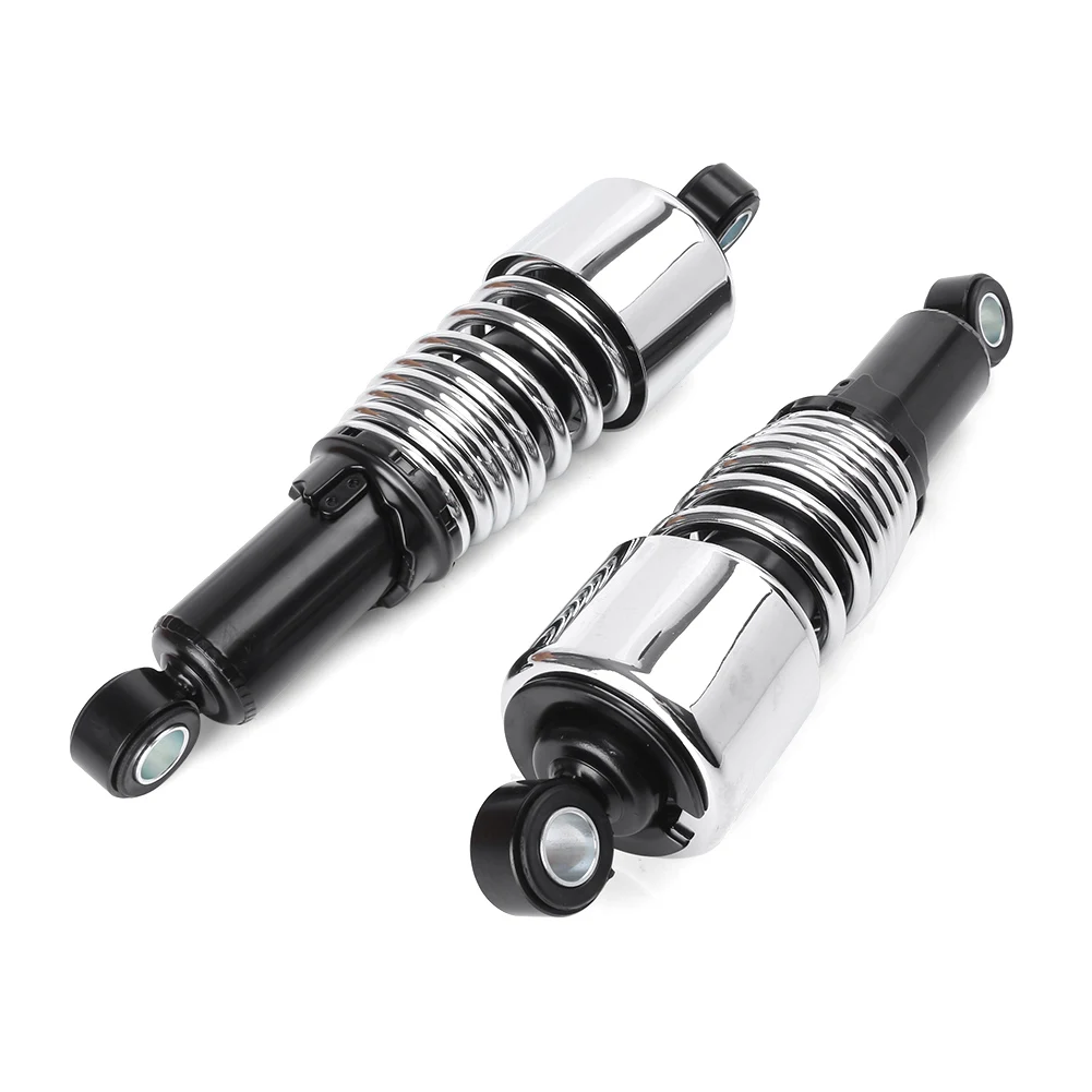 

267mm Motorcycle Rear Shock Absorbers Suspension Damper Left + Right 2Pcs For Harley Davidson Sportster 883 Roadster Universal