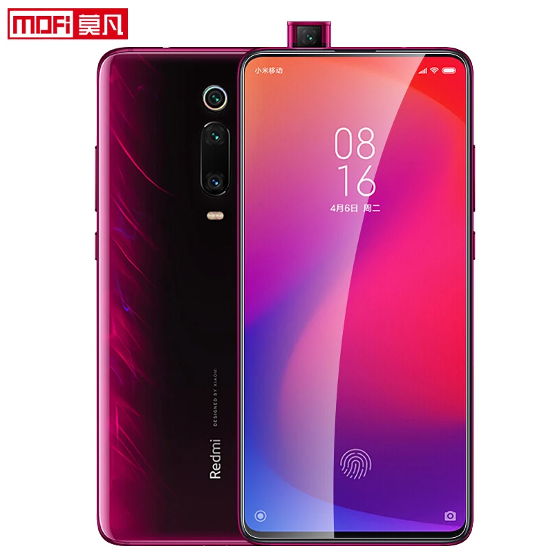 Защитная пленка для экрана для xiaomi mi 9t pro, закаленное стекло mi 9t 2.5D Mofi, ультратонкая Защита 9 H, полное покрытие, защита для xiaomi mi 9 t, прозрачное стекло