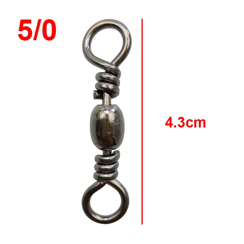 10 HI SEAS STAINLESS STEEL CRANE SWIVEL SZ 6//0 BIG GAME FISHING TACKLE SWIVELS
