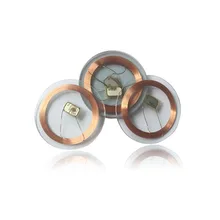 13,56 МГц ISO14443A микросхемой чипом микропроцессорные карты прозрачная сумка для монет, карт карты с кристаллами