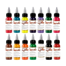 5 шт. Микро Пигмент Профессиональный бровей Микро татуировки чернила губ макияж Пигмент 14 цветов Дополнительные чернила татуировки инструменты для татуировок