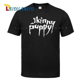 

Novelty Skinny Puppy New Fashion Short Sleeve T-shirt Men t shirt O-neck tops men clothes Tee