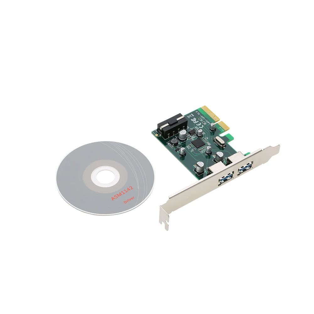 Плата расширения PCI Express с 2 портами USB 3 1 10 Гбит/с|Платы расширения| |