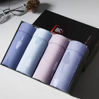 

4 pcs/lot Mens Panties Underwear Men Boxer Undershorts Men's Panties Boxers Underpants Men calzoncillo hombre
