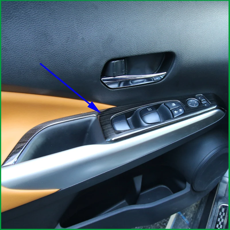 For Nissan Kicks 2016 2017 2018 stainless steel Paint Car Door Window