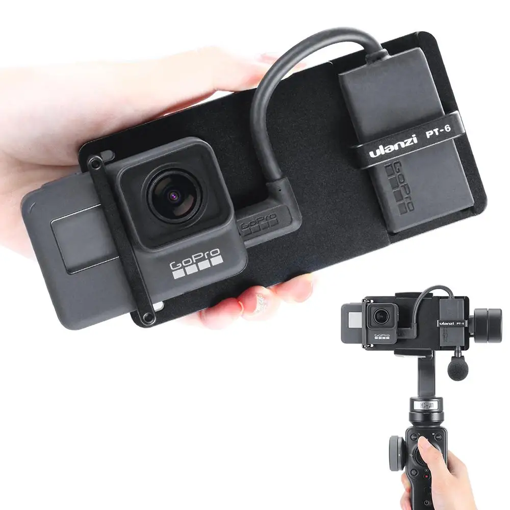 Yiwa ULANZI PT-6 Адаптер для GoPro Hero 7 6 5 универсальный переключатель Монтажная пластина DJI