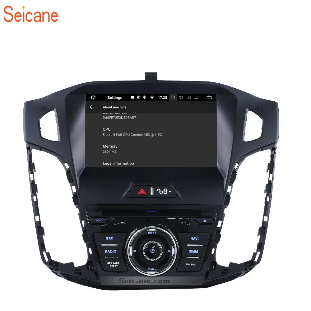 

Seicane Android 8.0 8inch Car Radio Stereo 8-Core GPS Navigation System 1Din Multimedia Player For 2011 2012 2013 Ford focus