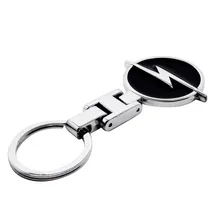 Cars Styling Key Chain Metal Emblem Logo Key Rings Auto Accessories For OPEL Insignia OPC Meriva Zafira Antara Combo Ampera