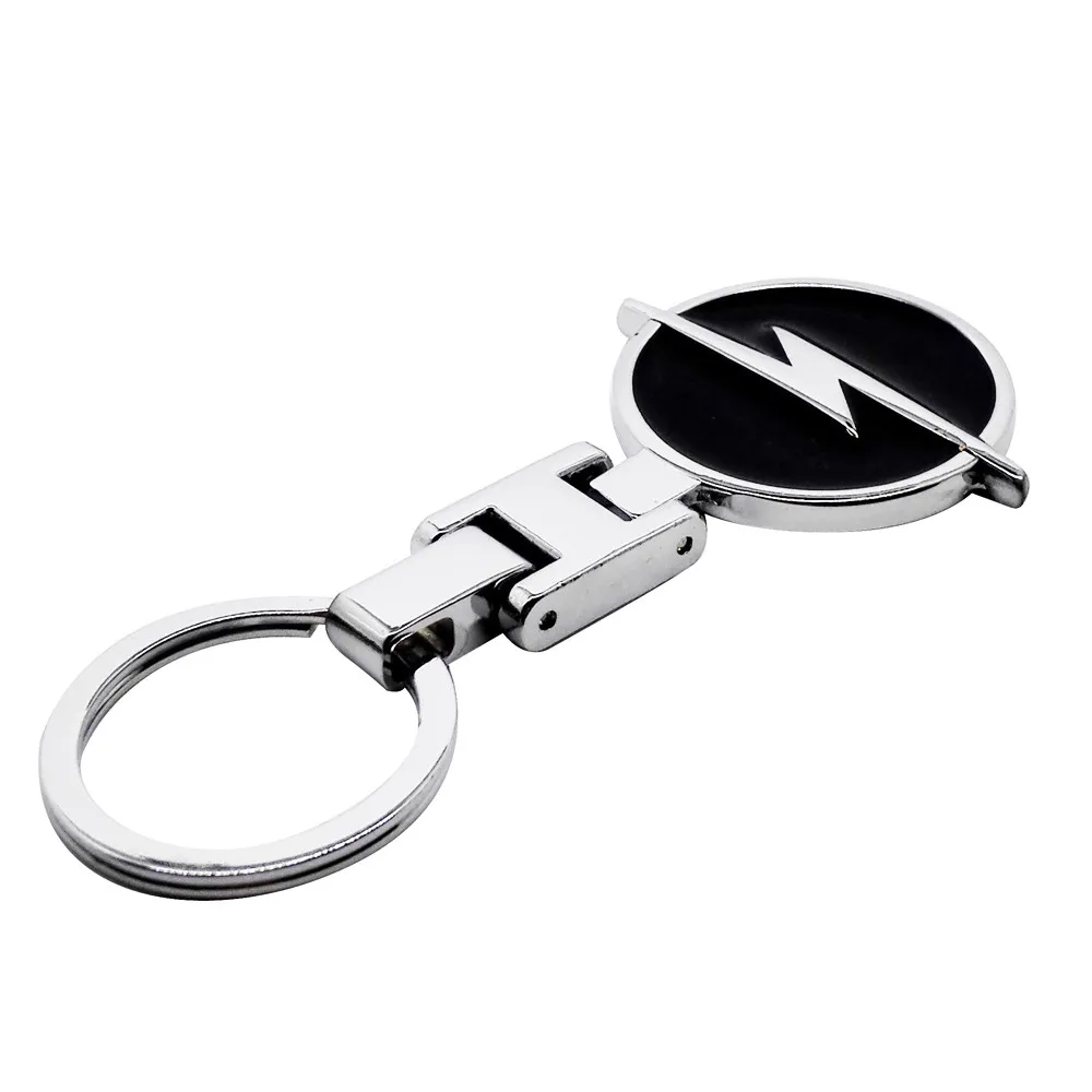 

Cars Styling Key Chain Metal Emblem Logo Key Rings Auto Accessories For OPEL Insignia OPC Meriva Zafira Antara Combo Ampera