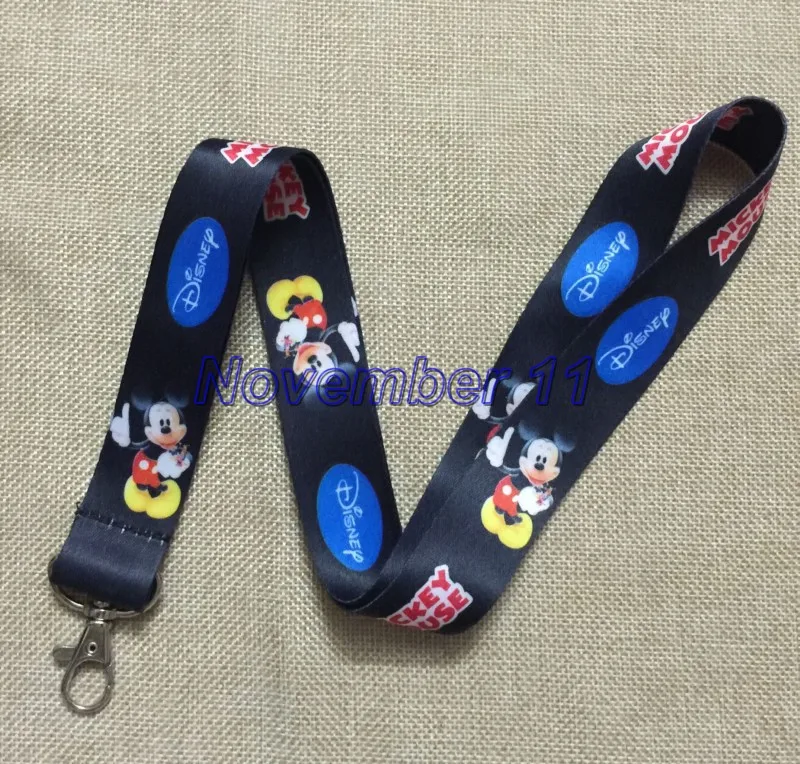

Lot 50Pcs popular cartoon mickey Cell Phone Lanyards MP3 Strap Lanyards NECK Lanyard Charm WW381