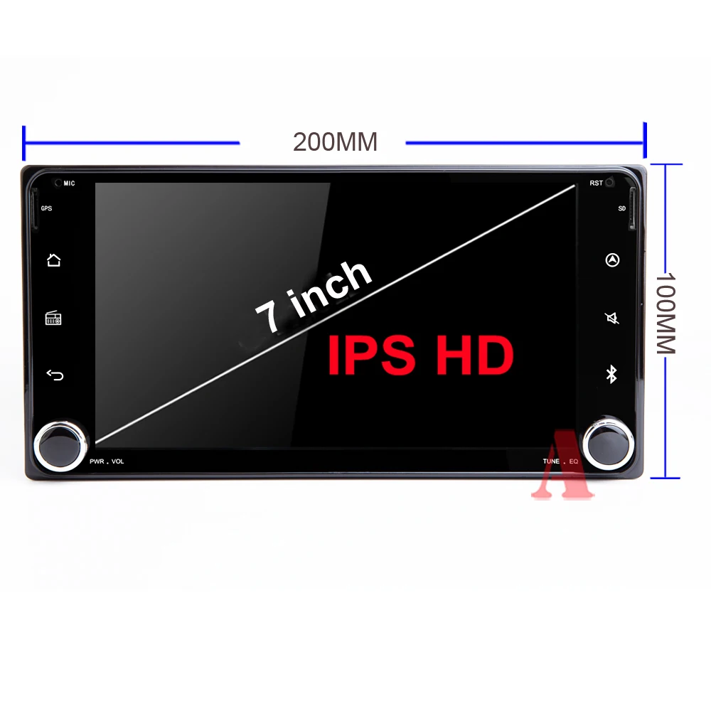 Top DSP IPS 8 Core 4G 64G 2 Din Android 9 Car Radio multimedia DVD player GPS for Toyota Terios Old Corolla Camry Prado RAV4 stereo 2