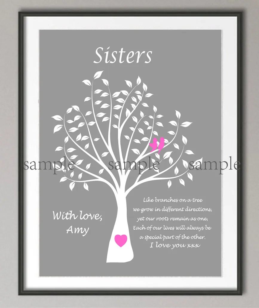 .com : Buy Personalized Gift Maid of Honor Wedding Gift for Sister ...