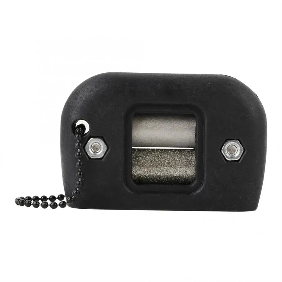 

TOPINCN Skate Sharpener for Ice Skate Ice Skate Edge Blade Sharpener with Two Whetstone Gear Portable Sharpening Tool