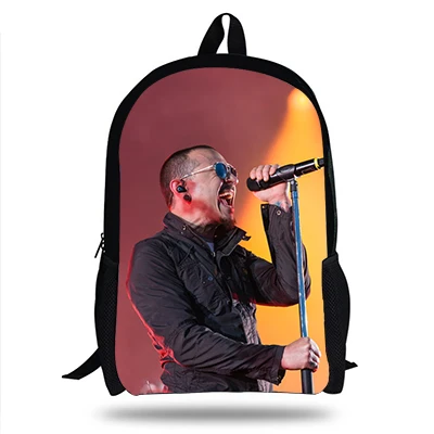 CALOPAKER детские рюкзаки с принтом охотника Linkin Park для девочек-подростков, Большая вместительная сумка, сумка для ноутбука, дропшиппинг