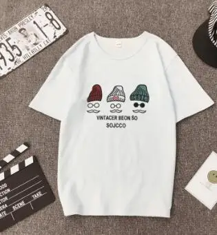 New Cotton Harajuku Aesthetics Tshirt Sexy Funny Cartoon Print Short Sleeve Tops & Tees Fashion Casual T Shirt