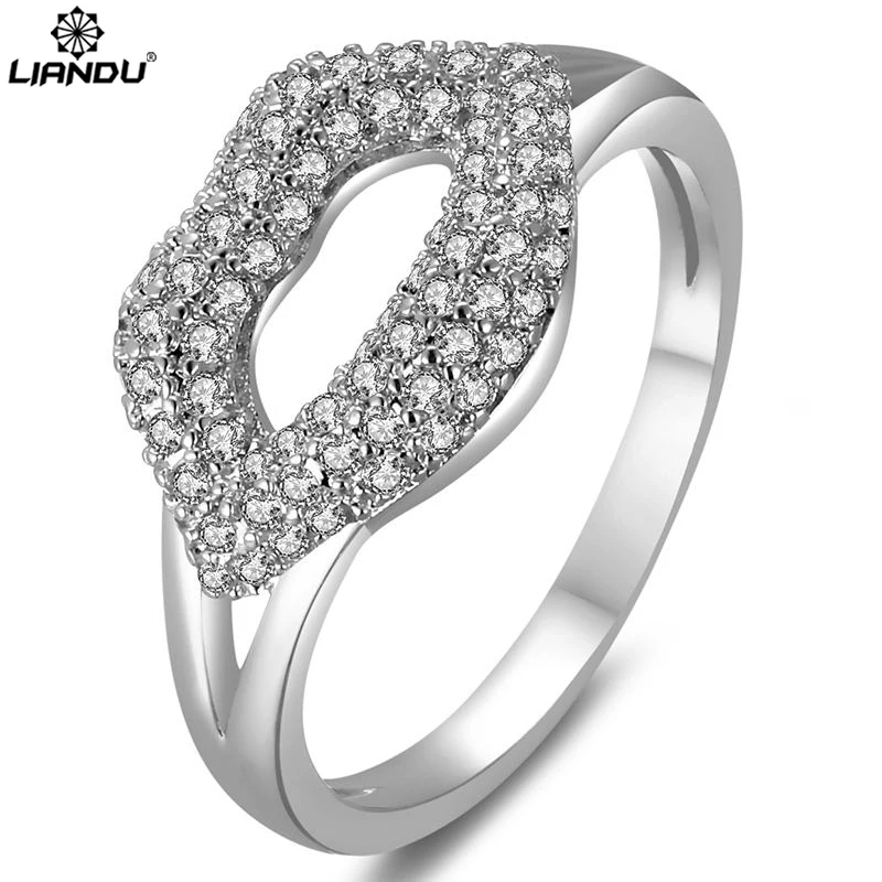 

Creative Shine Round Finger Ring Cute Hollow Romantic Woman Gold Silver Ladies Elegant Engagement Wedding Silver Lovers Ring