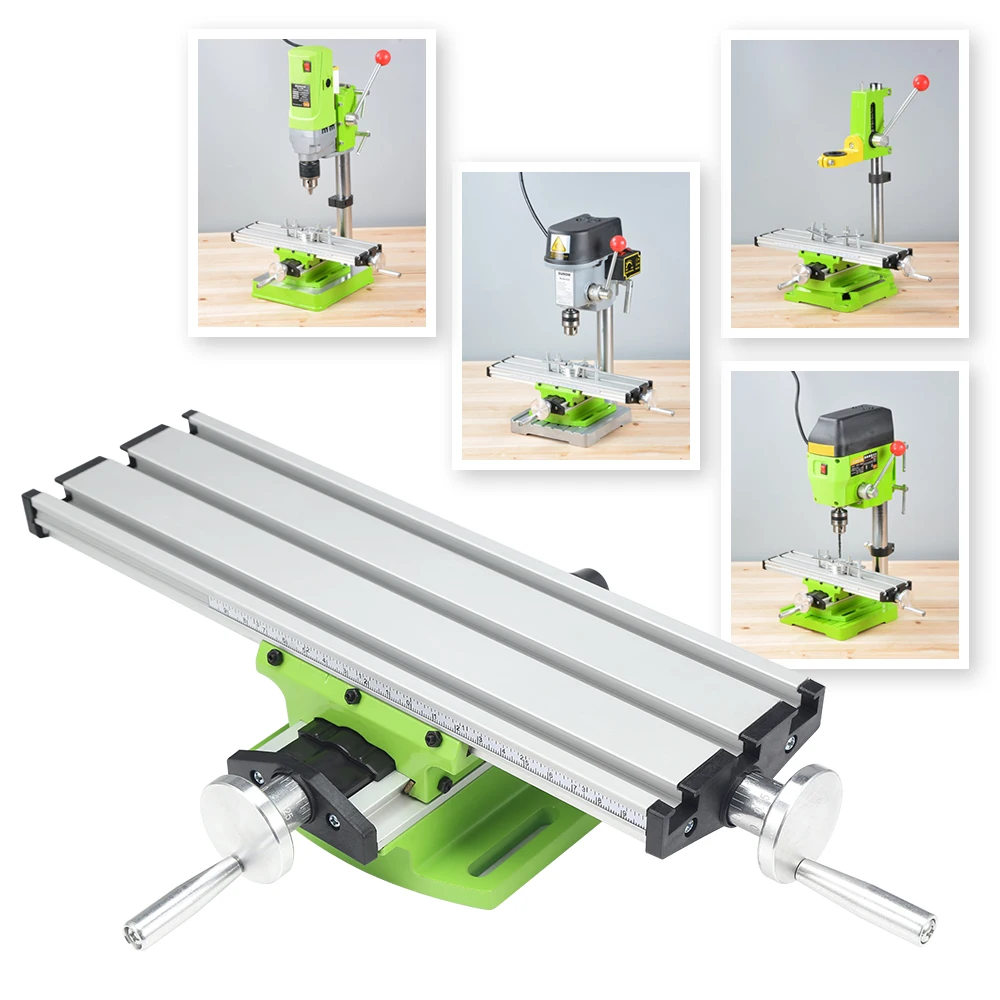 Hot Multifunction Milling Machine Bench Mini Working Cross Table Worktable Bench For Drill Milling Machine 10 X 90mm