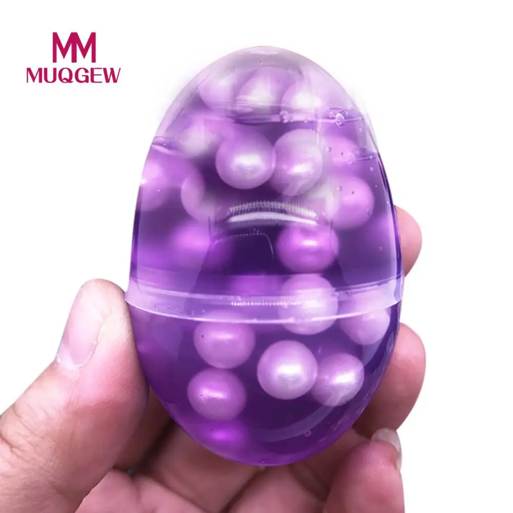 Anti Stress Ball Venting Balls Novelty Fun Splat Eggs Squeeze Stresses Reliever Toys Christmas Antistress Gags