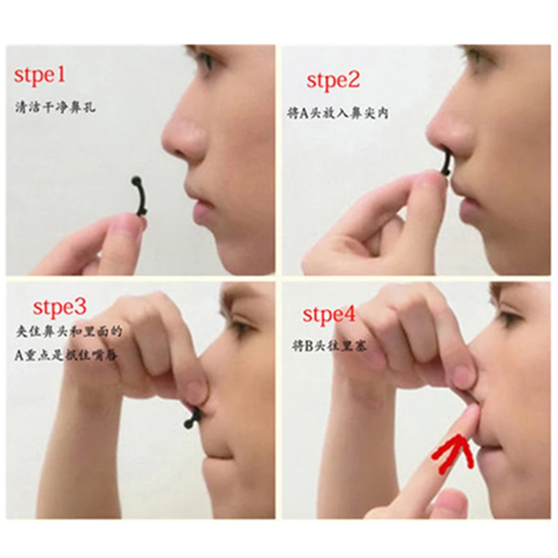 beautiful nose up lifting shaping clip clipper no pain_