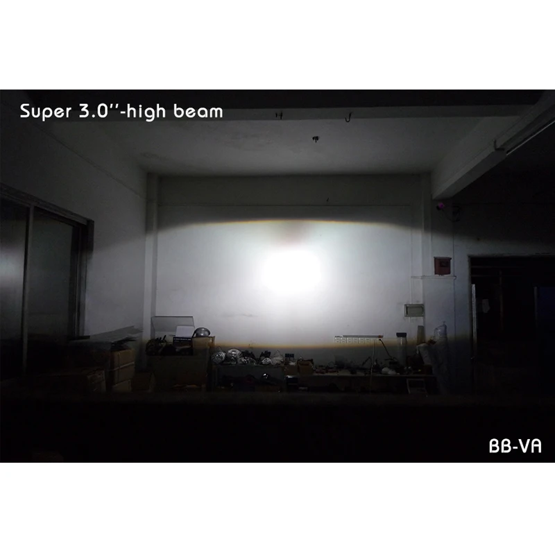 BAOBAO Универсальный 3 0 дюймов Автомобильный VA HID Bi Xenon ксеноновый проектор Объектив