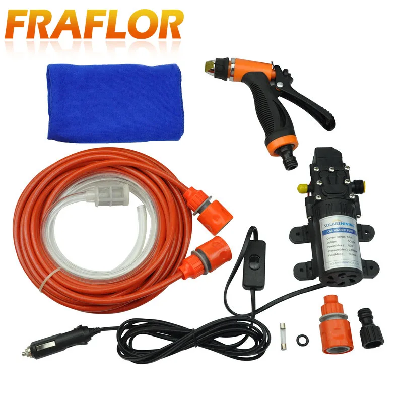 

Car Washer 12V Gun Pump High Pressure Cleaner Care Washing Machine Electric Cleaning Auto Wash maintenance Tool Accessories