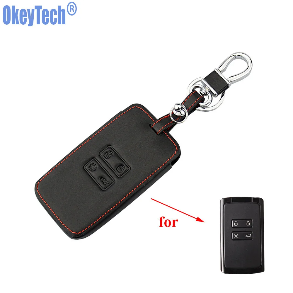 Автомобильные аксессуары OkeyTeach чехол держатель из натуральной кожи с