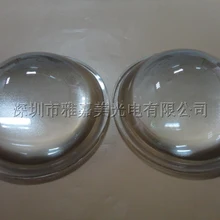 Высокомощные светодиодные стеклянные линзы диаметром 76 мм и 77,6 оптические плосковыпуклые линзы, более 95% пропускания светодиодный объектив