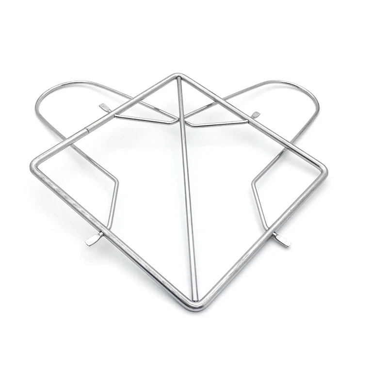 Stainless Steel Beer Can Chicken Rack  BBQ Outdoor Grill Cooker Folding (8)