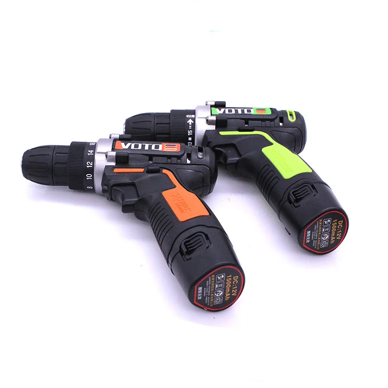 

VOTO 12V Power Tools Battery Electric Drill Electric Cordless Drill Electric Drilling Screwdriver With Mini Lithium Battery
