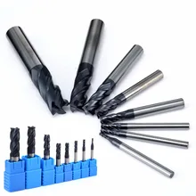 8 Pieces 4 Flutes Milling Cutter Carbide End Mill Set Tungsten Steel Milling Cutter Tool CNC 2/3/4/5/6/8/10/12mm 8 Pieces 4 Flutes Milling Cutter Carbide End Mill Set Tungsten Steel Milling Cutter Tool CNC 2/3/4/5/6/8/10/12mm