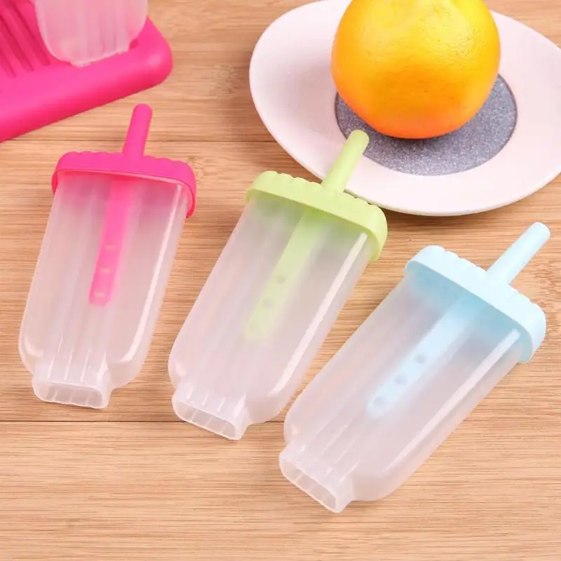 6 шт./компл. DIY для мороженого на палочке пресс формы льда лоток прямоугольной