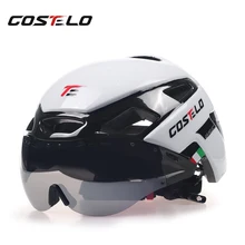 2017 Costelo Cycling Light Helmet MTB Road Bike Helmet Bicycle Helmet Speed Airo RS Ciclismo Goggles Safe Men Women 230g